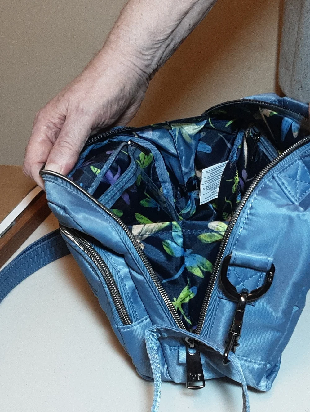Lug Mini Ranger Crossbody In Blue Moon AWESOME!